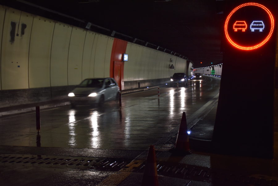 A2 Seelisbergtunnel; Instandhaltungs- und Reinigungsarbeiten in der Nacht